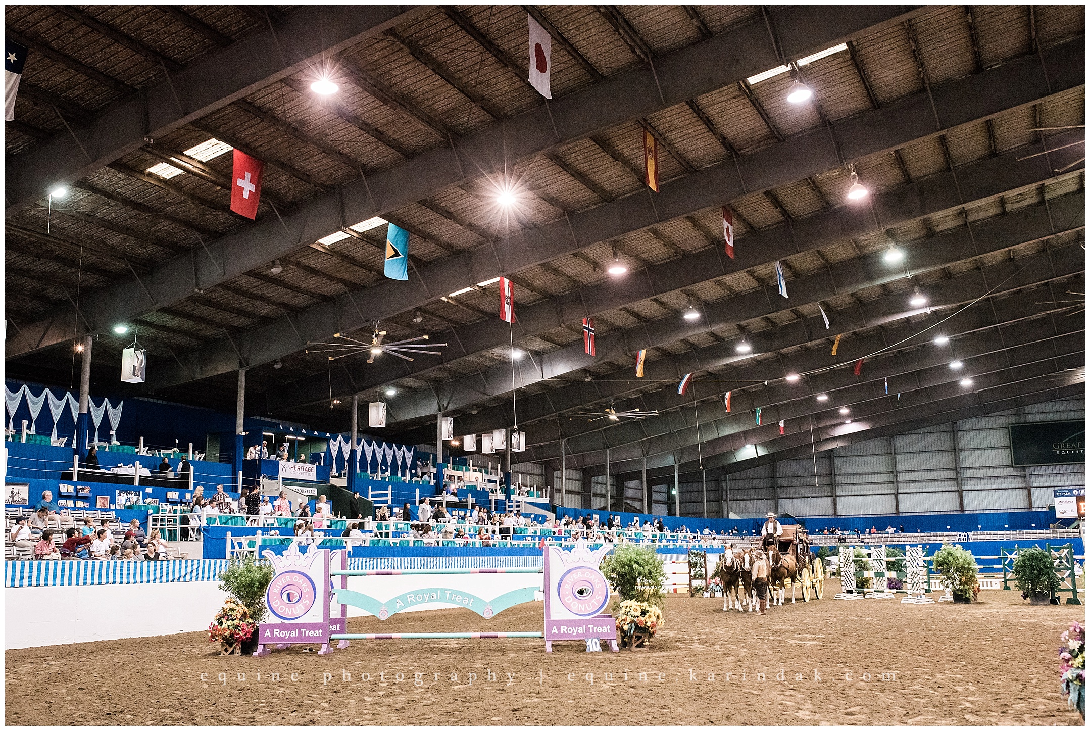 Pin Oak Charity Horse Show Grand Prix Night Great Southwest