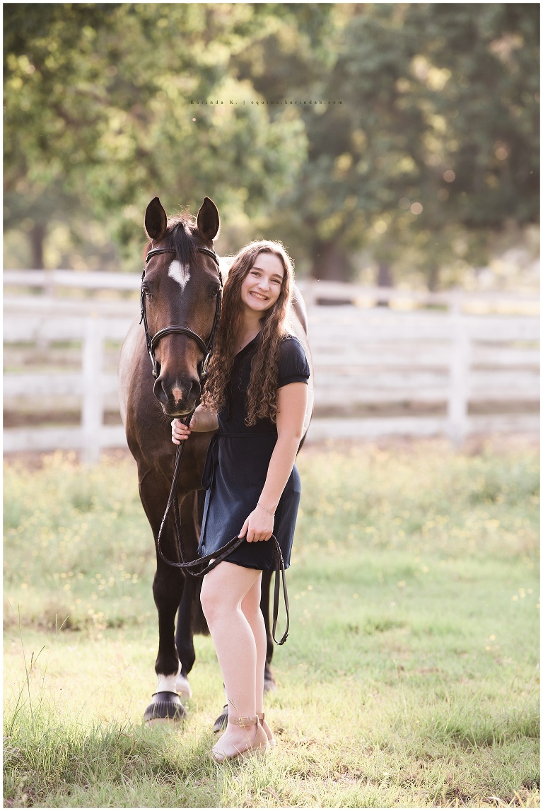 Iris | Equestrian Senior Portraits | Two Stride Farm in Spring,TX