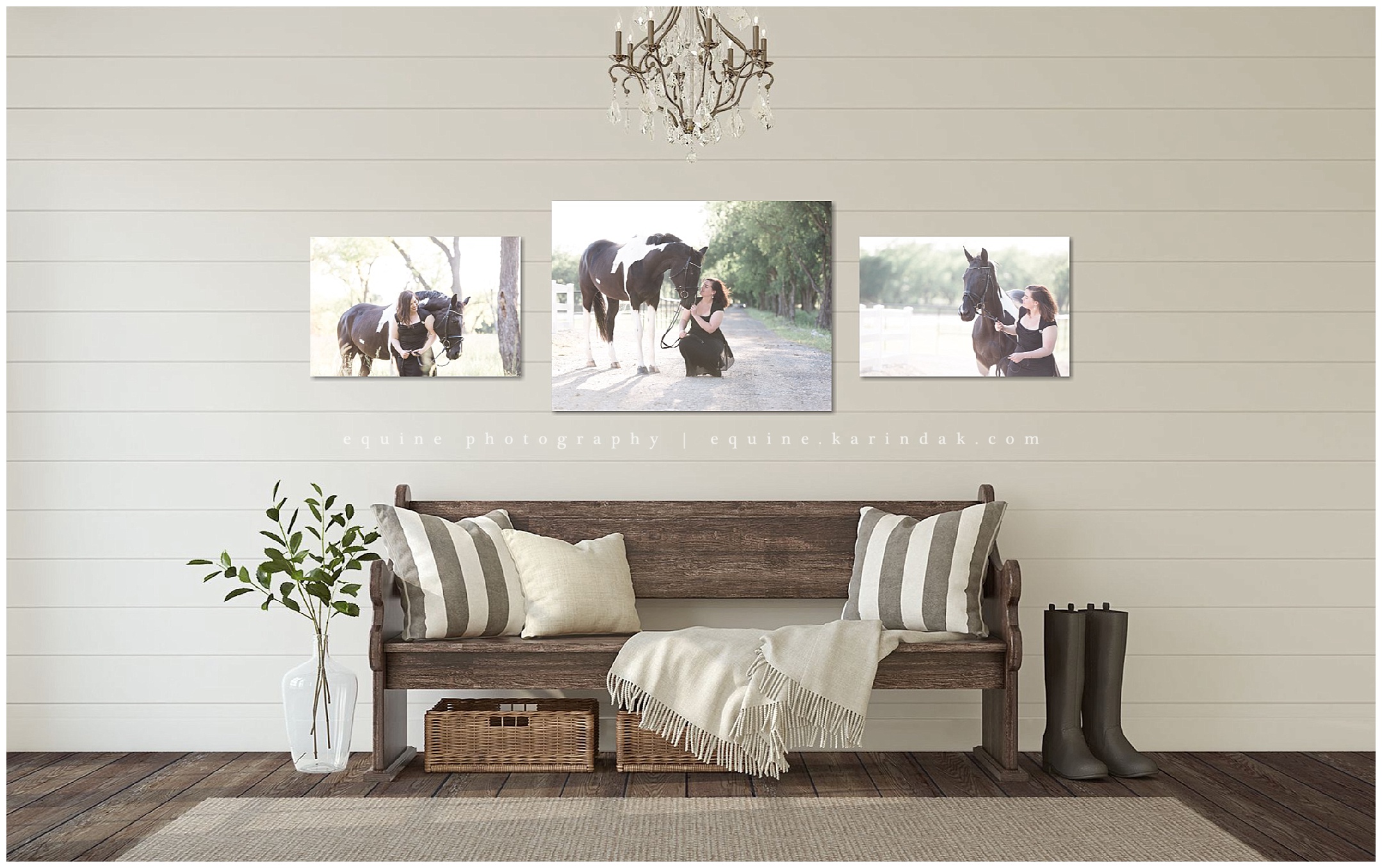 Displaying Your Portraits in Your Home - Texas Equine Photography ...